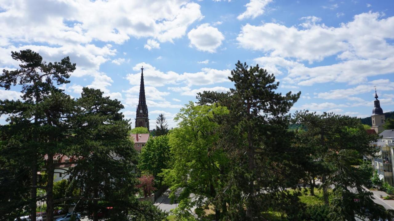 Goldrausch - Glanzvolle Ferienwohnung In Meissen Am Lutherplatz ภายนอก รูปภาพ