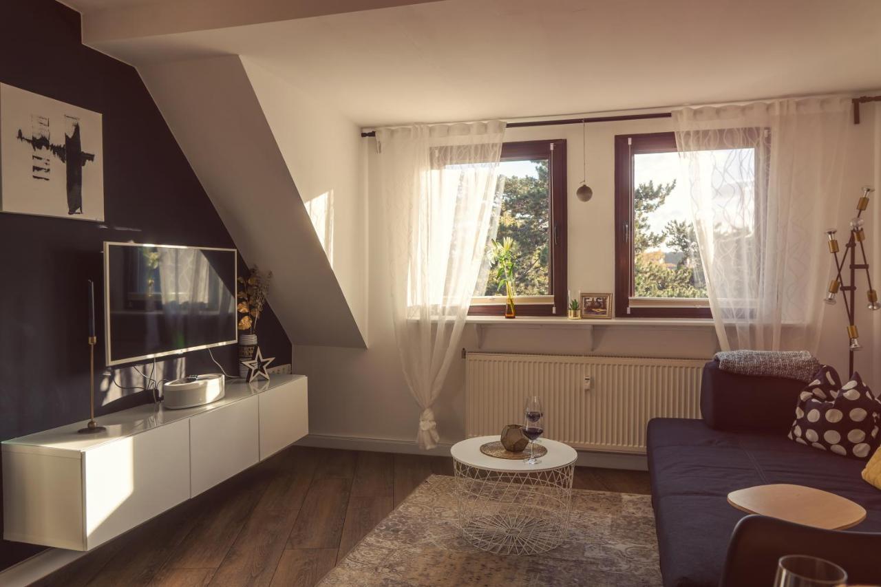 Goldrausch - Glanzvolle Ferienwohnung In Meissen Am Lutherplatz ภายนอก รูปภาพ