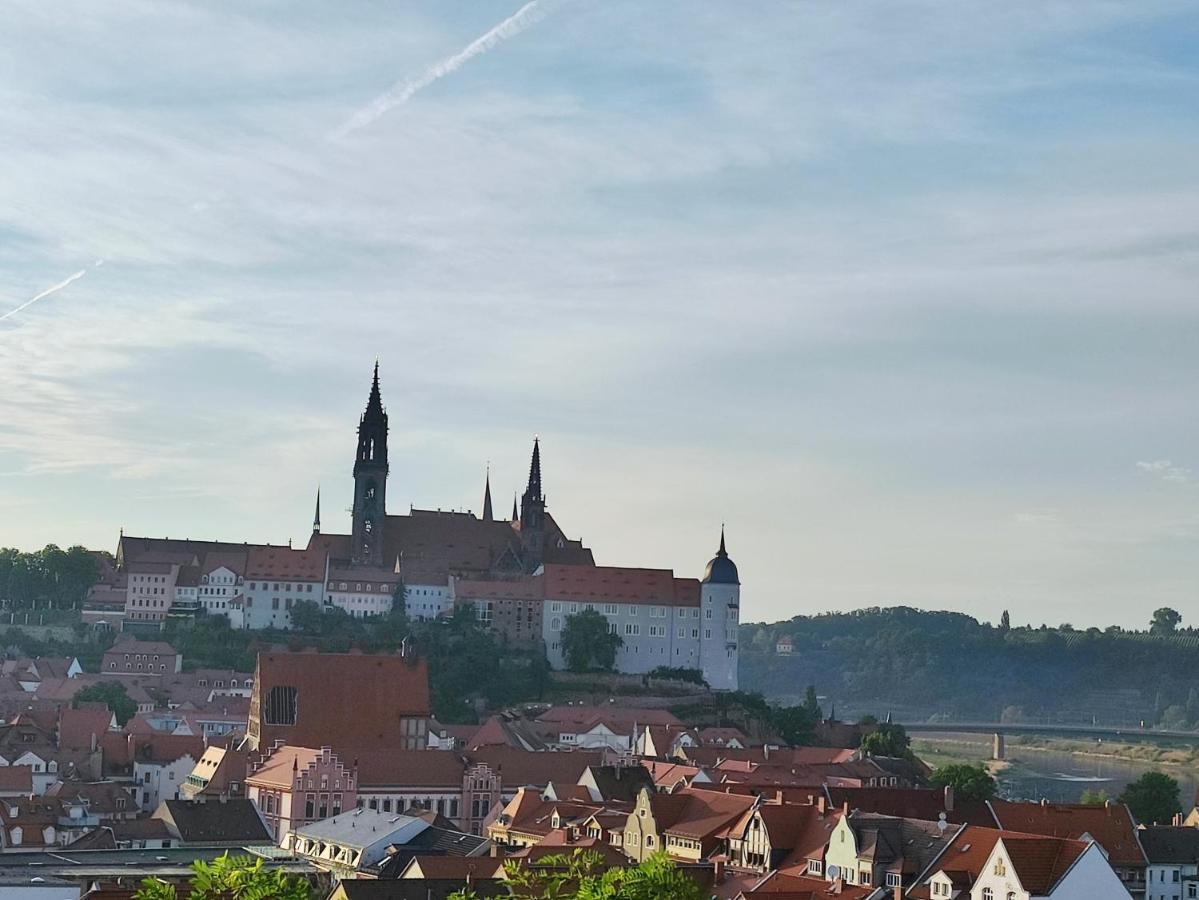 Goldrausch - Glanzvolle Ferienwohnung In Meissen Am Lutherplatz ภายนอก รูปภาพ