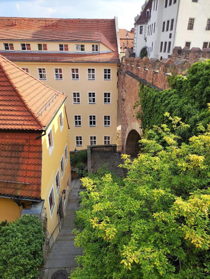 Goldrausch - Glanzvolle Ferienwohnung In Meissen Am Lutherplatz ภายนอก รูปภาพ