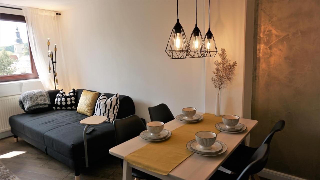 Goldrausch - Glanzvolle Ferienwohnung In Meissen Am Lutherplatz ภายนอก รูปภาพ